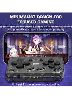 SANMUGEED Mini Retro Wireless Controller, Micro Remote Controller for Switch/OLED, PC, Android and IOS, Keychain Pocket-sized Controller with Turbo Function  - Image 4