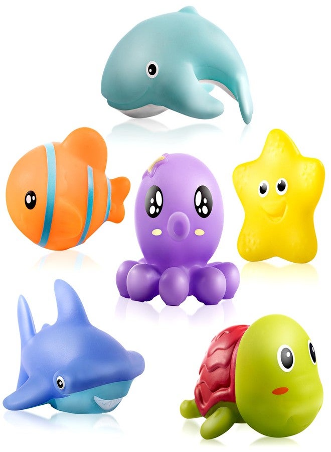 Hely Cancy Mold Free Bath Toys for Babies 0 Months, No Hole Baby Bath Tub Toys, 1 Year Old Bath Shower Toys for Boys Girls - Image 1