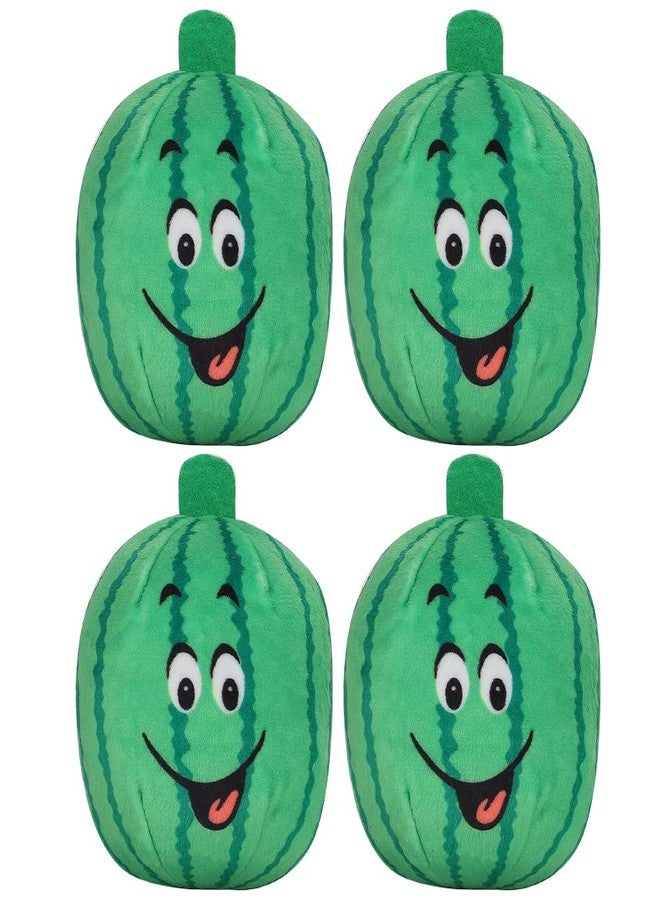 VINGVO Watermelon Toy Interactive Soft Pet Toys, Cat Interactive Toys Dog Plush Toys Squeaky Teething Toys, Funny Dog Puppy, Interactive Stuffed Dog Chew Toys for Small Large Dogs - Image 5