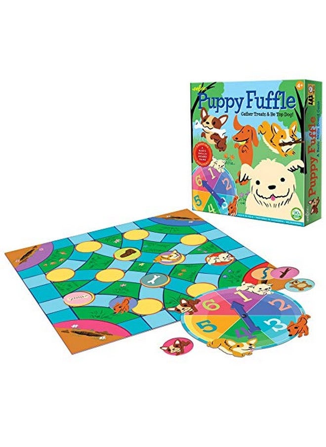 eeboo Puppy Fuffle Board Game Develops Counting Patience And Problem Solving Skills A Basic Skills Board Game Perfect For Ages 4 And Up For 2 To 4 Players  - Image 5