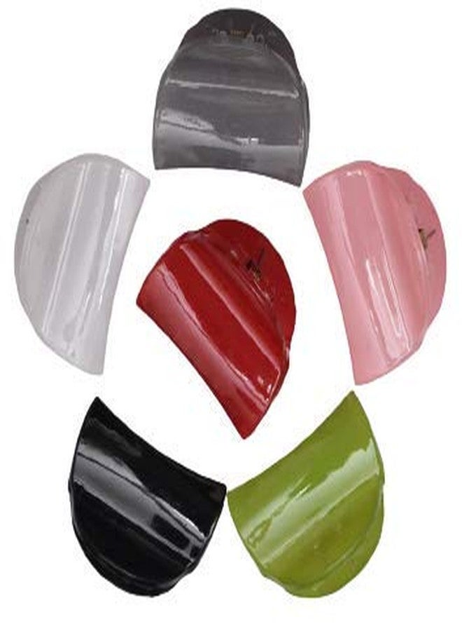 imioxo Multicoloured Daily use Stylish Hair Clutch/Claws/Clips for Girls and Women Combo of 6 Pieces(im_C7) - Image 3