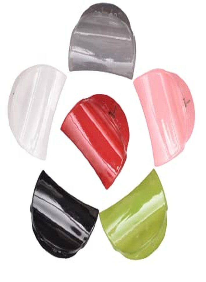 imioxo Multicoloured Daily use Stylish Hair Clutch/Claws/Clips for Girls and Women Combo of 6 Pieces(im_C7) - Image 1