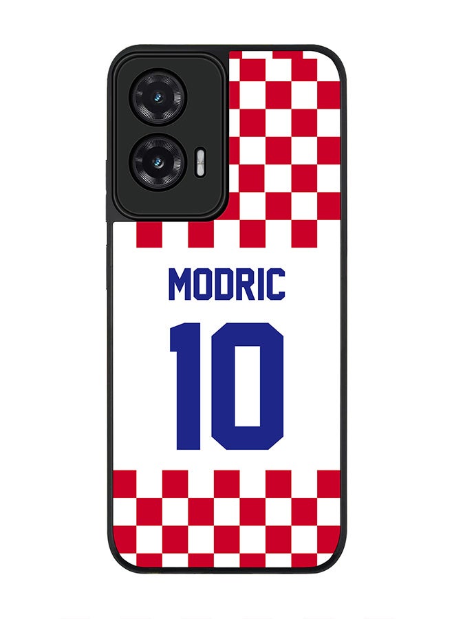 Stylizedd For Motorola Moto G35 Case,Slim fit Camera Protection, Shockproof Thin Phone cover  - Football - Croatia,  Modric