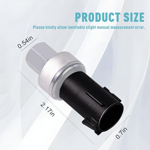 STZJAYE 6F9319D594AA A/C Pressure Transducer Switch Sensor, Air Conditioner Clutch Pressure Sensor Switch Compatible with Ford for Expedition for F-150 for Lincoln for Town Car for Mercury - Image 5