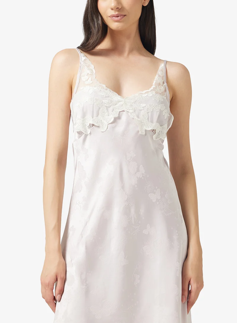 ELLA Lace Night Slip Dress
