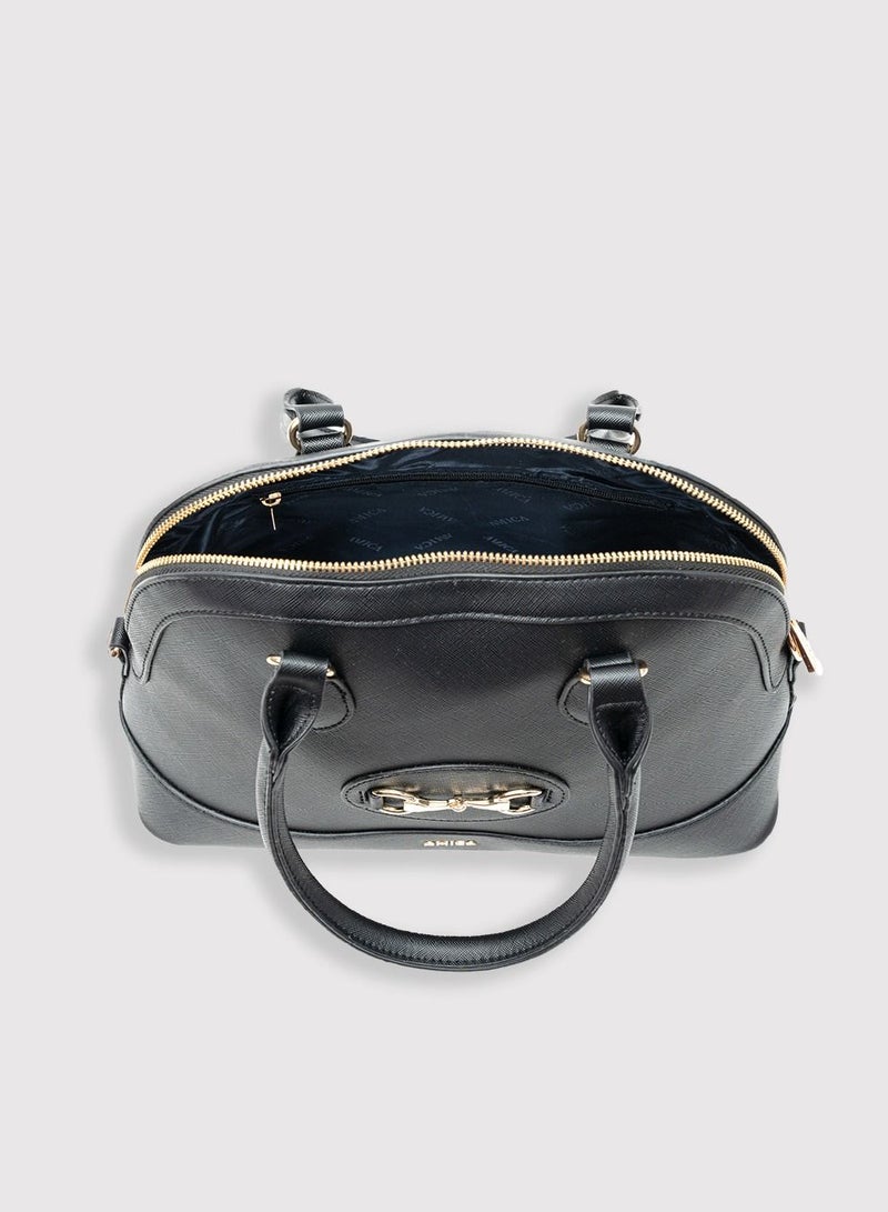 Evita Ladies Handbag- Black