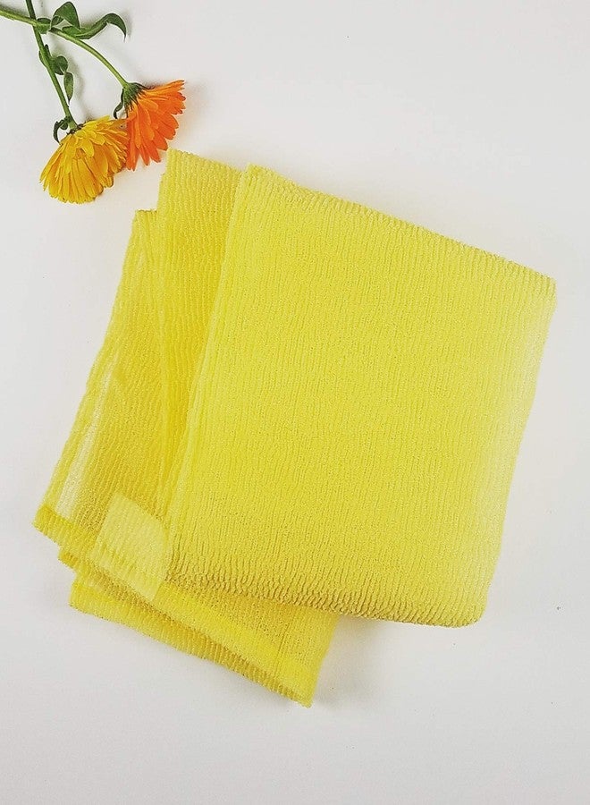 Missamé Nylon Back Towel Scrubber, Bath and Shower Wash Cloth for Smooth Beautiful Skin (1-Pack) - Image 1