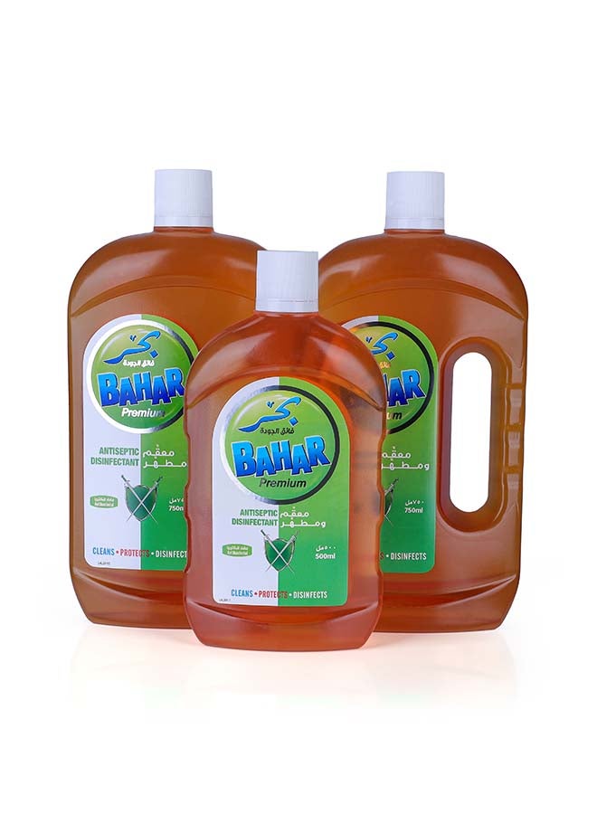 سائل مطهر 750 مل × 2 + 500 مل مجاناً