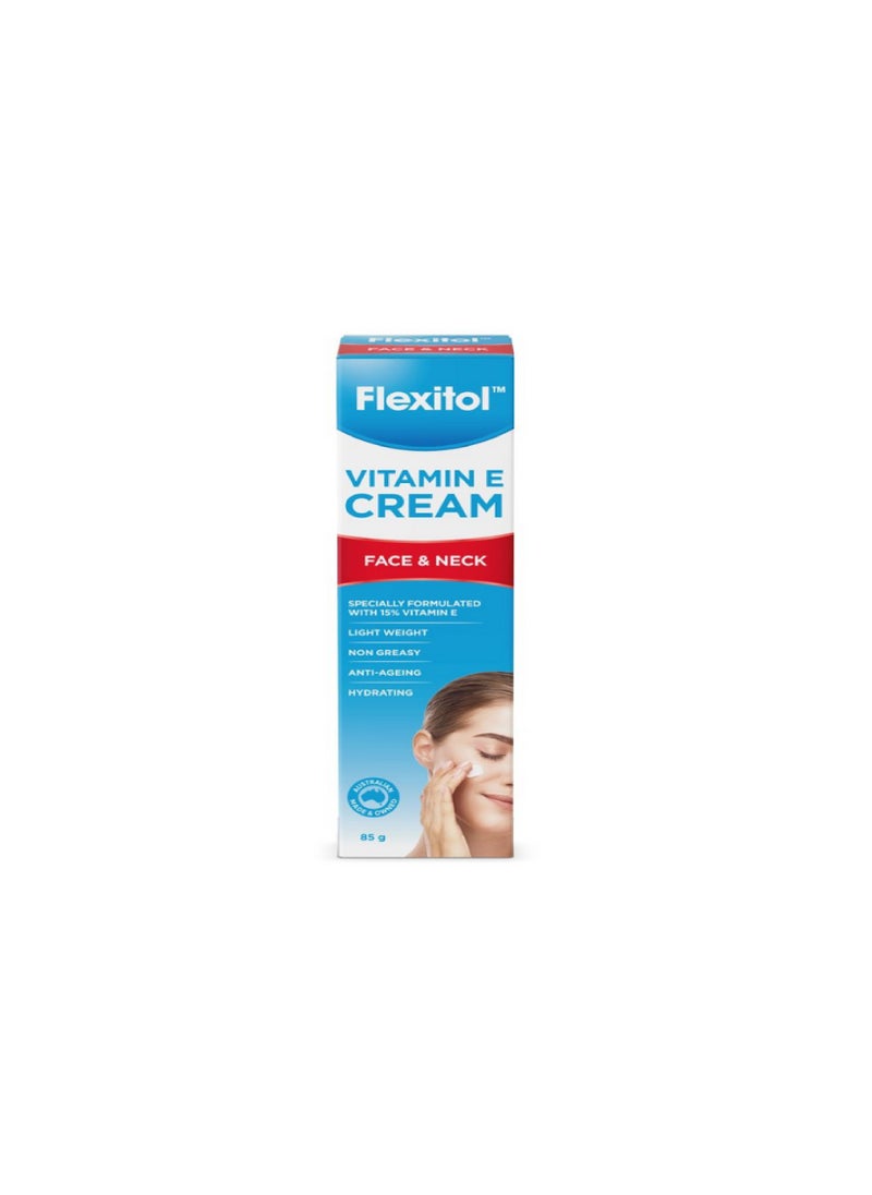 Flexitol كريم فيتامين إي فليكسيتول للوجه والرقبة 