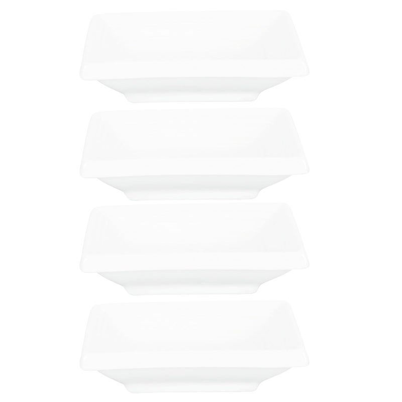 4Pcs 3 Inch Ceramic Sauce Dishes Set For Soy Chili Pickle Serving Kitchen Tableware - Image 2