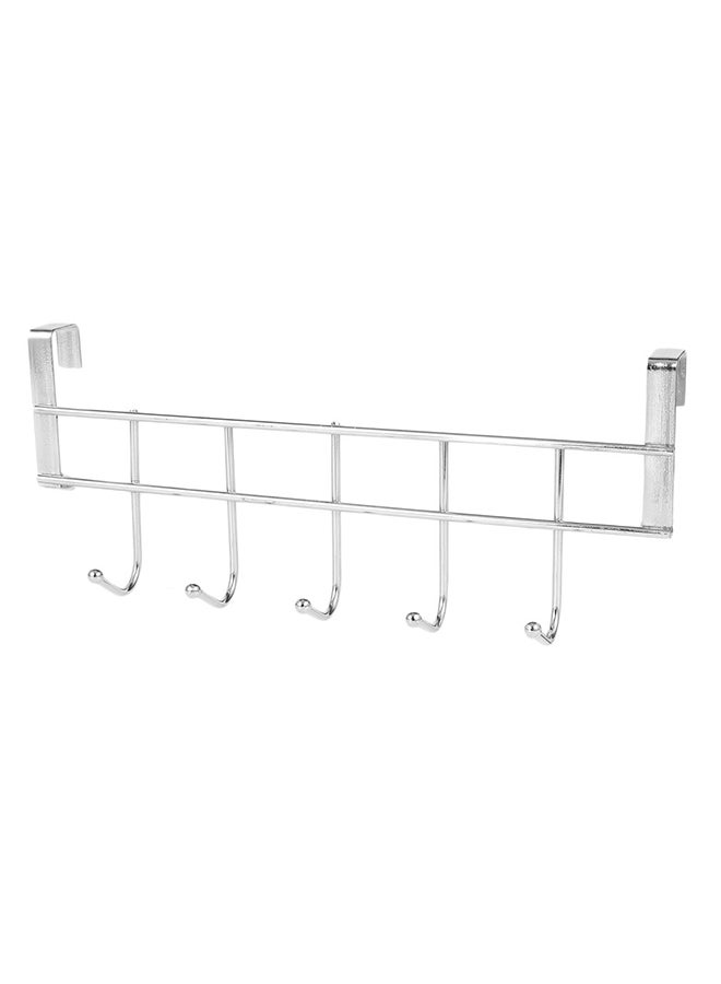 Silver Cabinet Door Cloth Hanger - Image 1