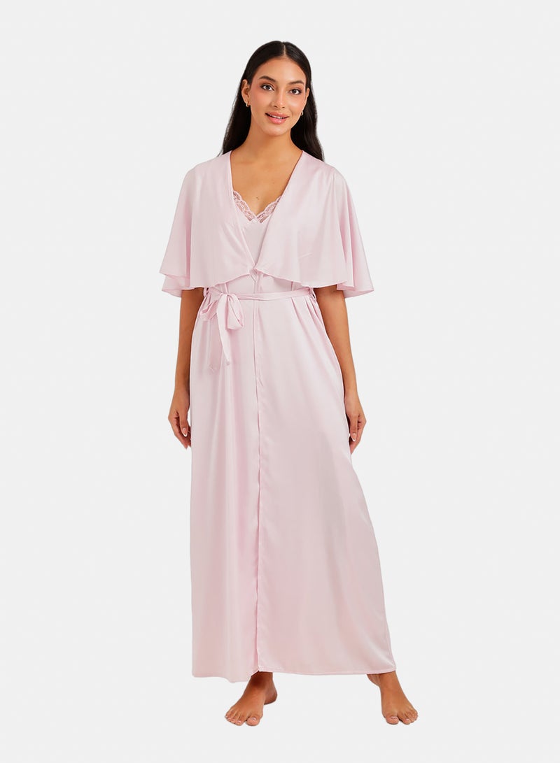 Carina Flutter Sleeves Robe - Image 1