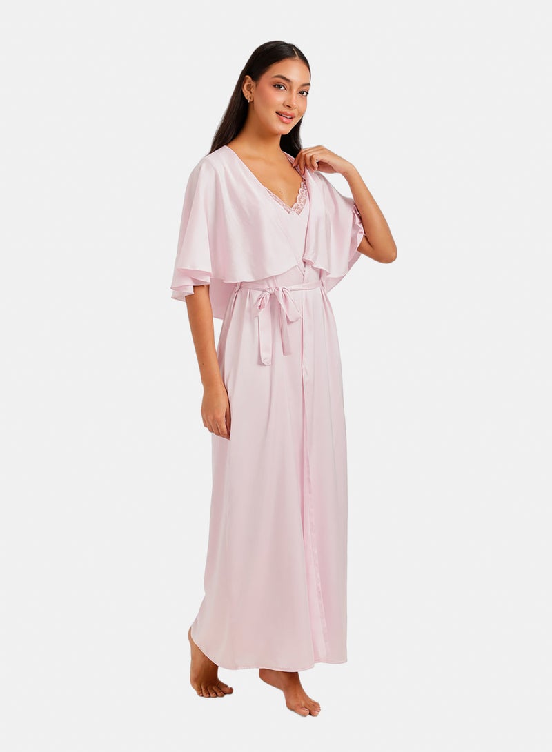 Carina Flutter Sleeves Robe - Image 2