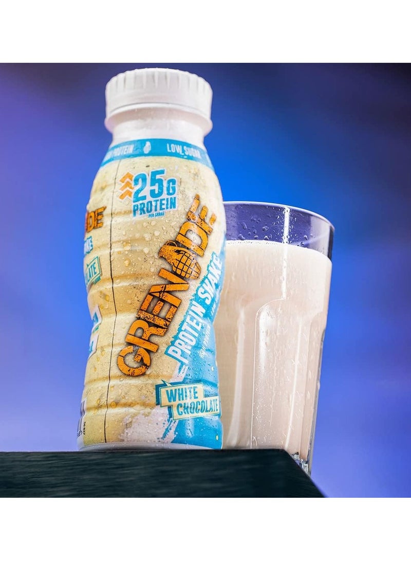 Grenade Protein Shake White Chocolate 8×330ml - Image 3