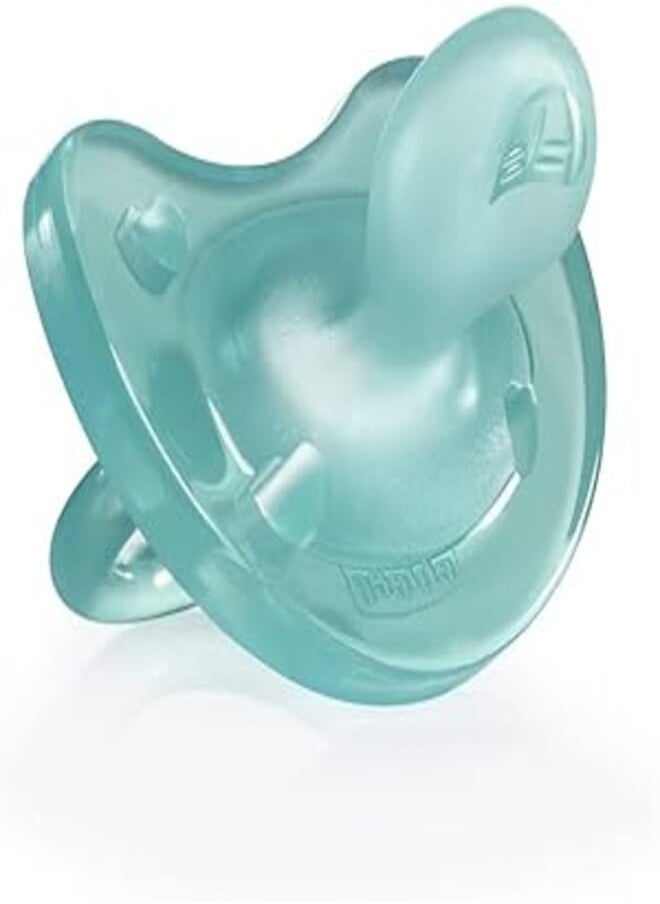 Chicco Soother Physio Soft Silicone 0-6m Blue, 1 Piece 