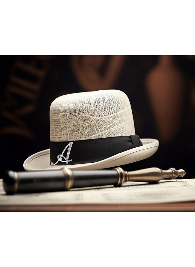 دبابيس دبابيس معدنية مطلية بالفضة (من الألف إلى الياء)، دبابيس دبابيس، دبابيس، دبوس صدر من الكريستال الشفاف (A) - Image 3