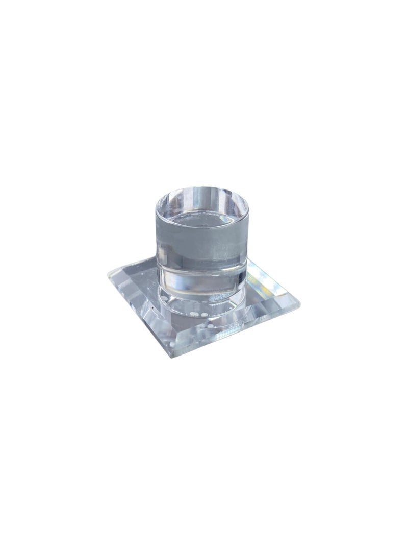 CRL Clear Acrylic Stick-On Mirror Knob - Image 1