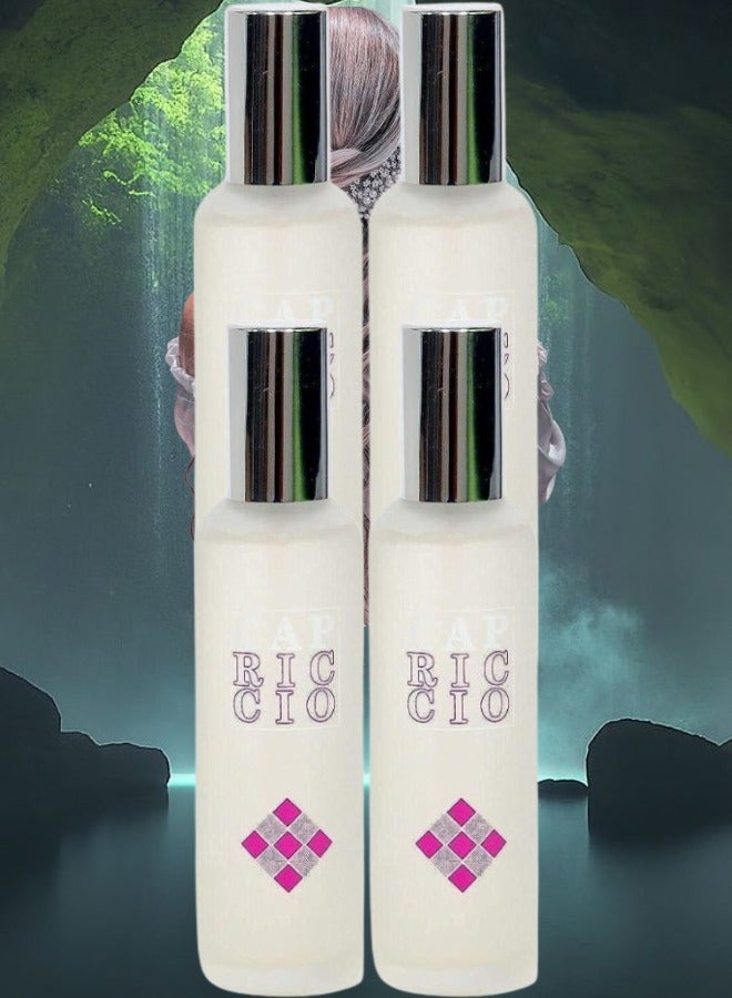 كاب 4 قطع عطر كابريشيو بينك روز مسك 100 مل - Image 1