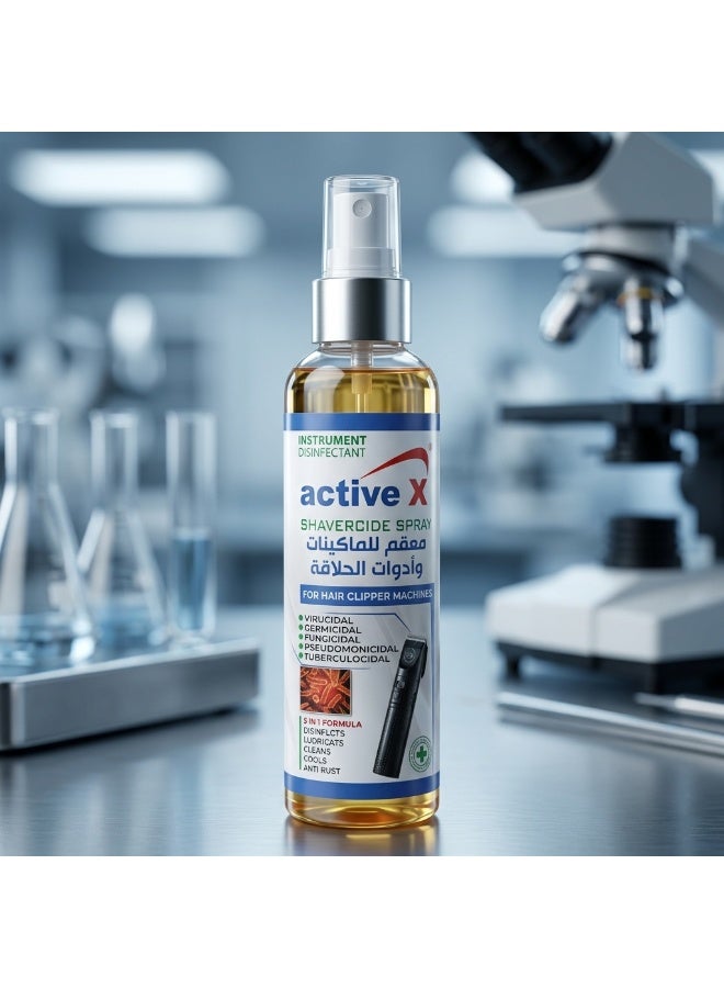 ActiveX ActiveCide Disinfectant Spray 250ml | Professional Instrument Sanitizer for Salon & Barber Tools | Isopropyl Alcohol Hygiene Spray - Image 3