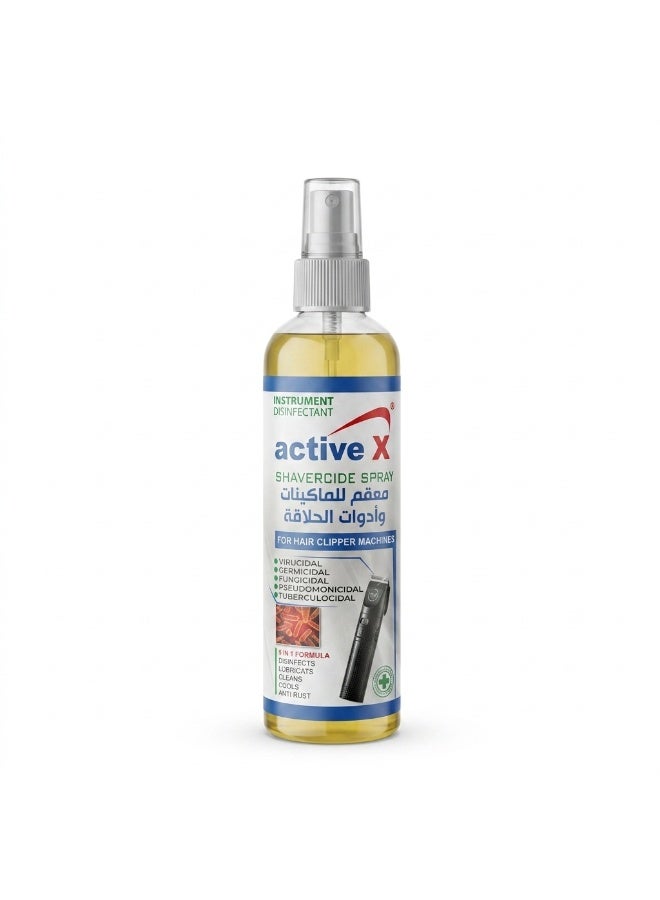 ActiveX ActiveCide Disinfectant Spray 250ml | Professional Instrument Sanitizer for Salon & Barber Tools | Isopropyl Alcohol Hygiene Spray - Image 1