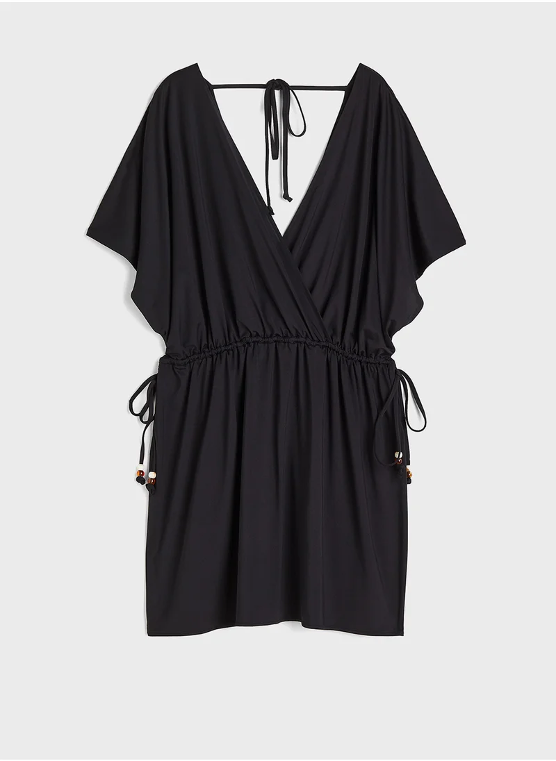 اتش اند ام V-Neck Beach Dress