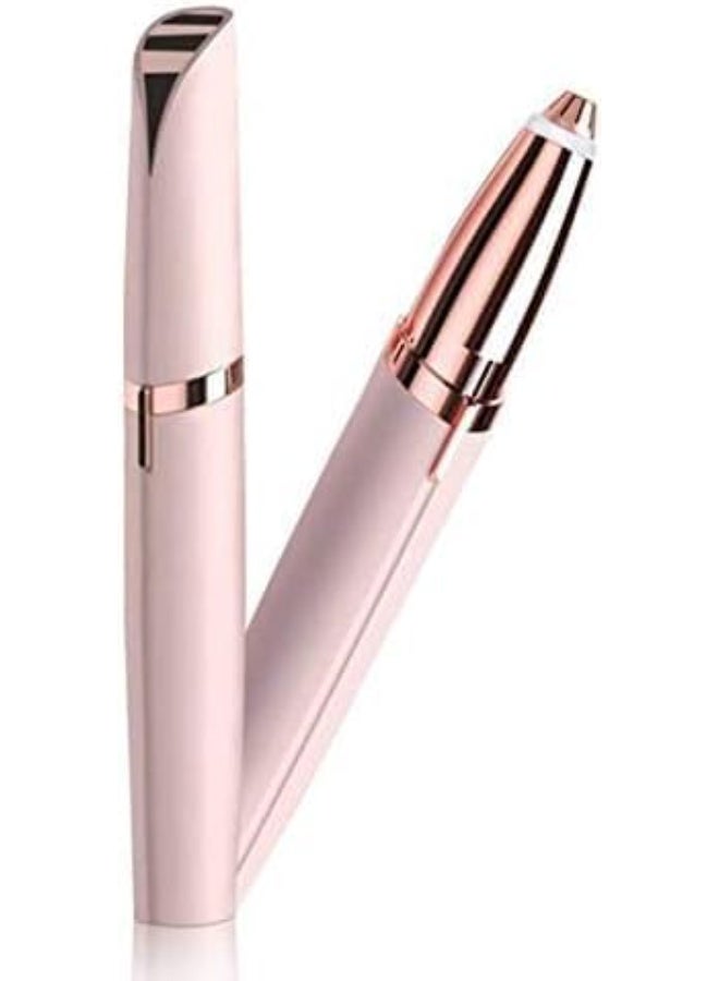 Flawless Electric Eyebrow & Facial Hair Remover for Women, Painless with Battery Light - Image 1