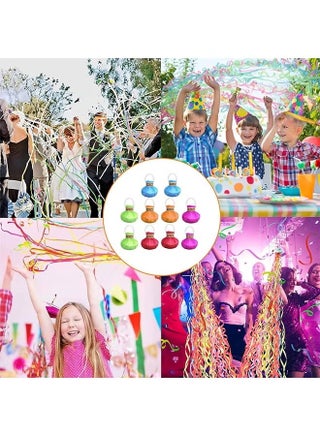 15Pcs Streamers Poppers Hand Throw Streamers with Colorful Ribbon No Mess Confetti Crackers for Wedding, Party, Graduation, Birthday, Celebration - view 4