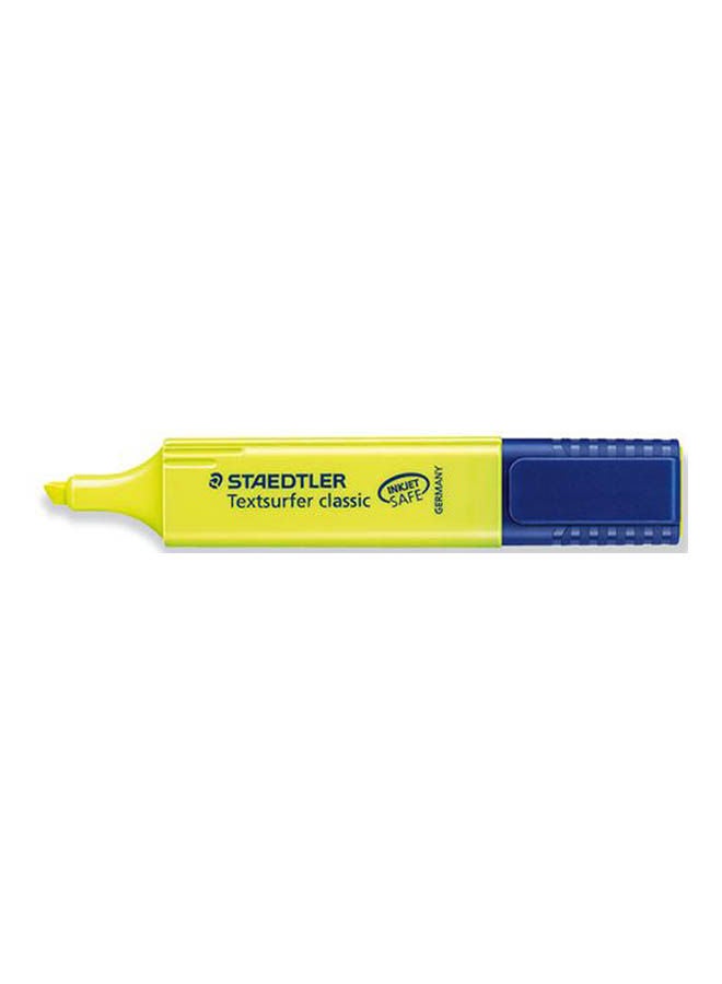 STAEDTLER Textsurfer Classic HighLighter Pack Of 10 Yellow 