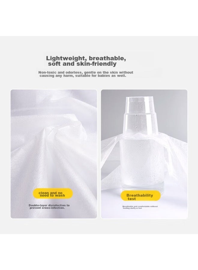 Jtrip Jiebanlv Disposable Four-piece Bedding Set Including Bed Sheet, Duvet Cover, Pillowcases, Hotel Bedding Set, Travel Hygiene Sleeping Bag - Image 2