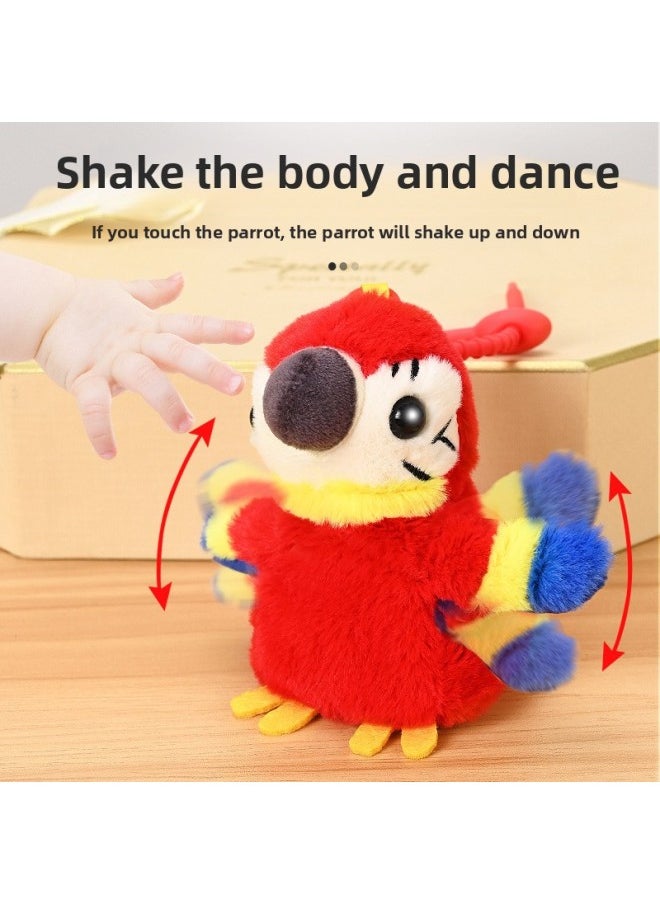 Pet Smart Electric Cat Toy Plush Sounding Parrot Toy Self-hi Teasing Cat Toy Wholesale-Color:Electric Parrot-yellow [rechargeable Version]  - Image 2