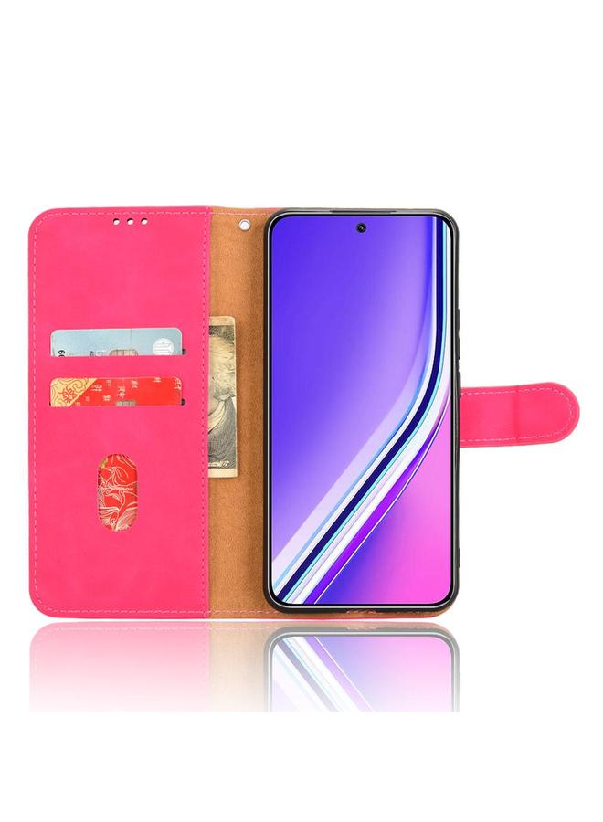 erorex Case For Realme P3 Pro 5G Skin Feel Magnetic Flip Leather Phone Case - Image 4