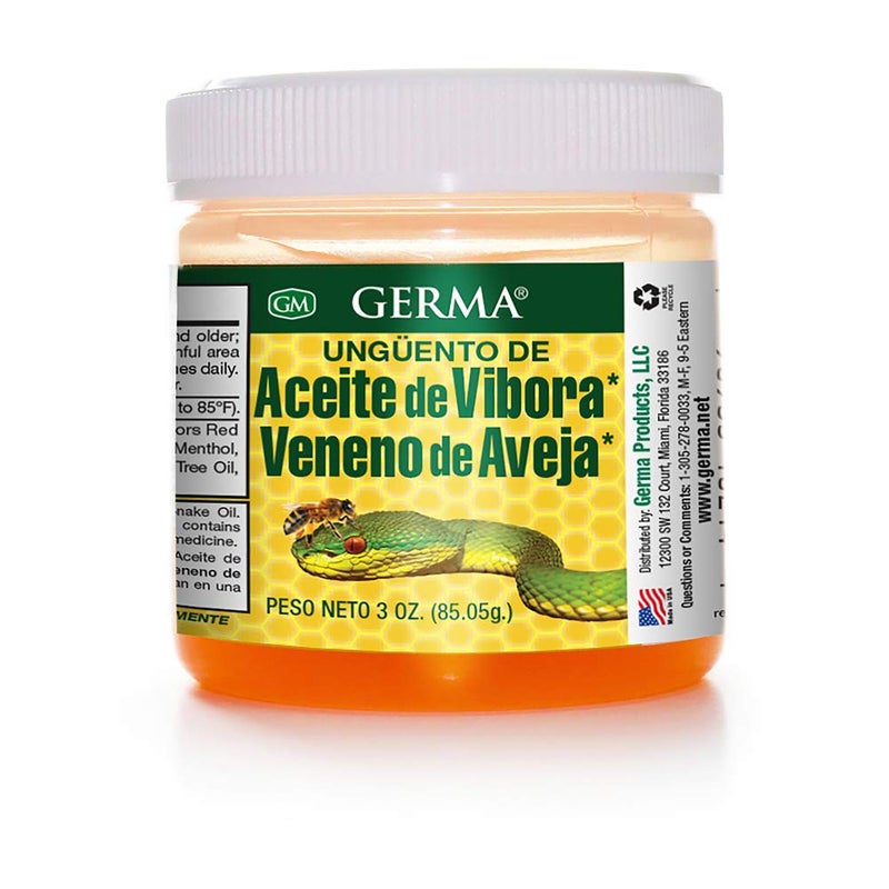 Germa Aceite de Vibora con Veneno de Aveja 3 oz