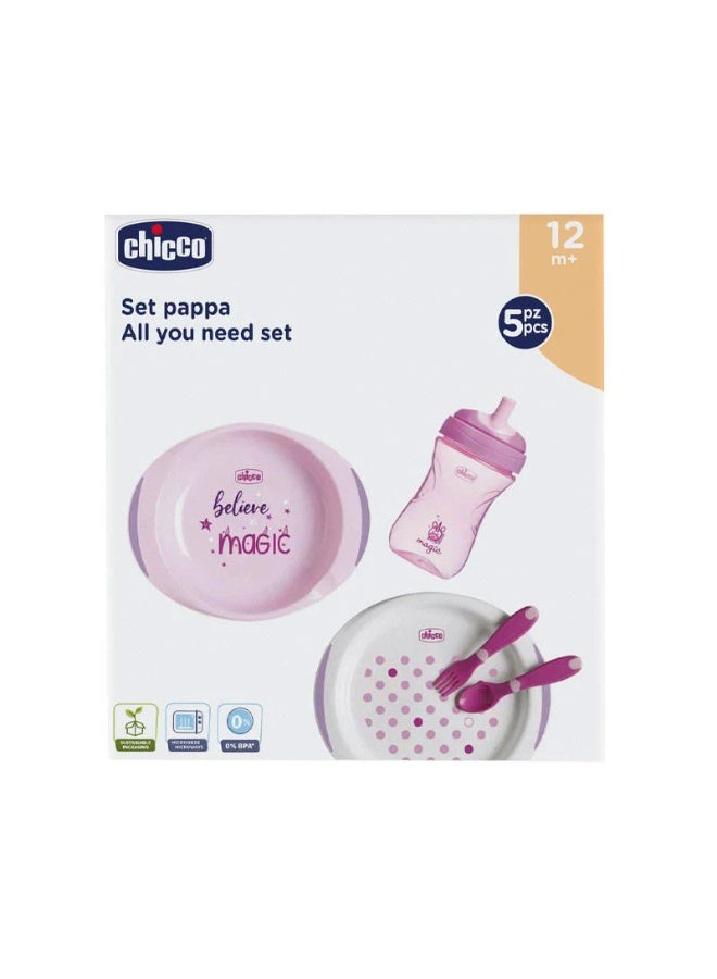 Chicco All You Need Set 12m+ Pink - Image 2