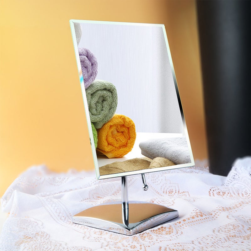 Makeup Mirror Desktop Makeup Mirror Single Side Desktop Mirror Bedroom Makeup Mirror - Image 2