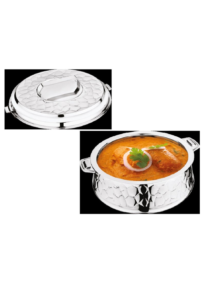 Homemaker Classic Belly Hotpot 5000ml Capacity - Stainless Steel - Silver  - Image 3