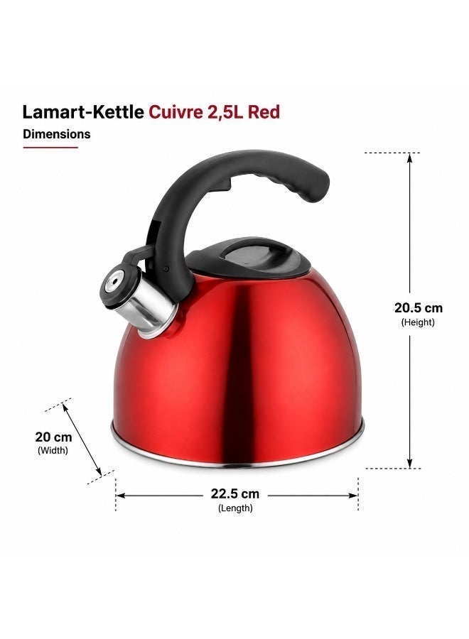 Lamart Tea Kettle Red 3 L - Image 3
