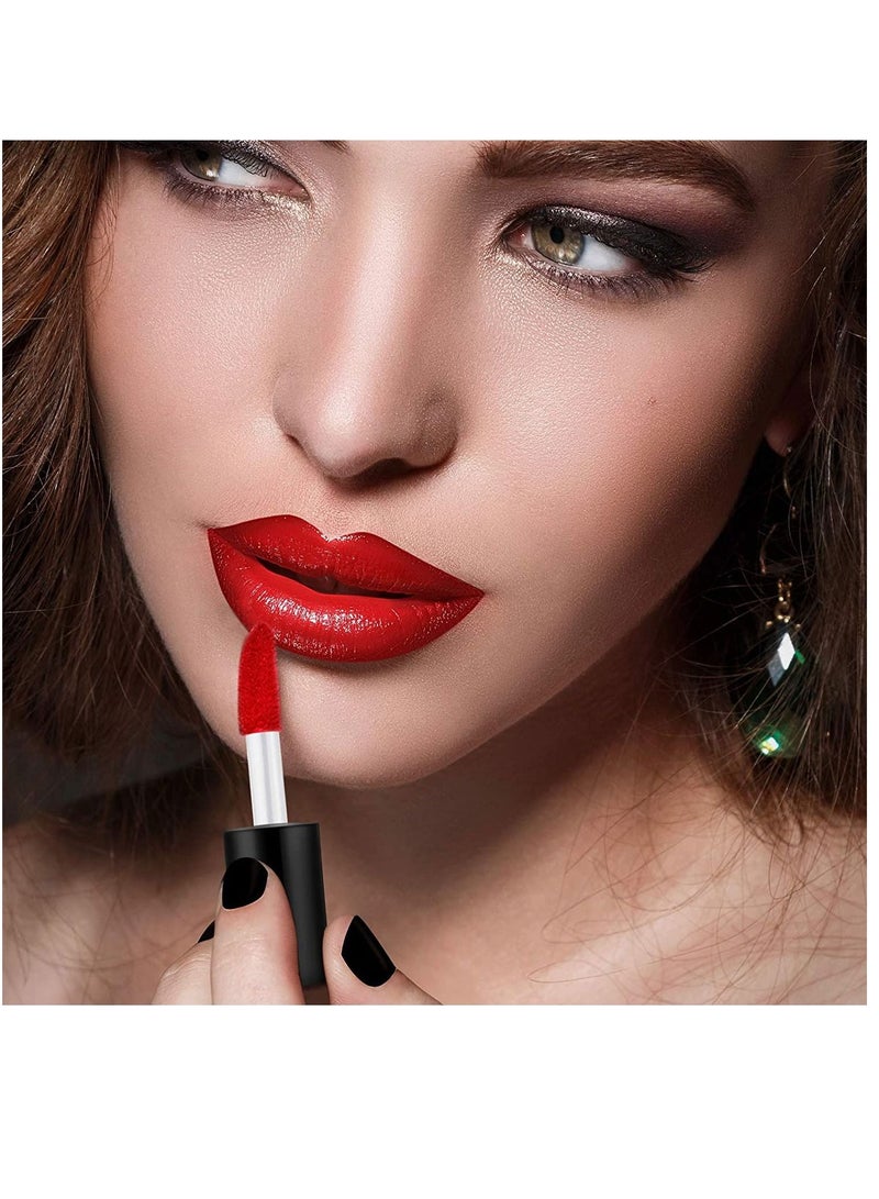 Excefore Lip Gloss Tubes Containers 100PACK 1.2ML Clear Empty Refillable Balm Bottle Reusable Mini Lipstick for Samples Travel Split Charging DIY Makeup - Image 3