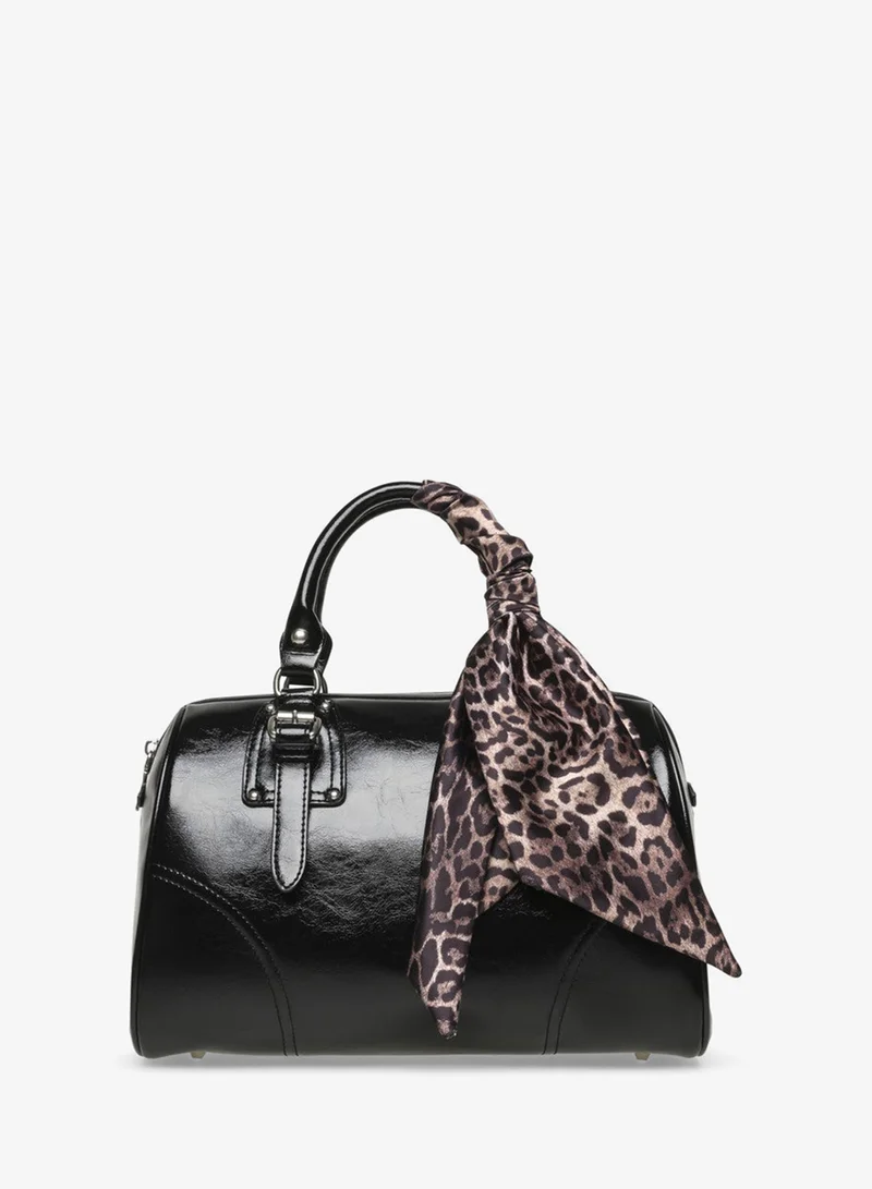 Bcarino Women's Black Satchel Bag