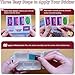 YIXIAN Pill Organizer with Medicine Labels 146 Labels Travel Daily Pill Container Mini Medication Organizer Storage Pill Organizer Travel Essentials Pill Case 7 Day Beige 1 PackLarge - Image 4