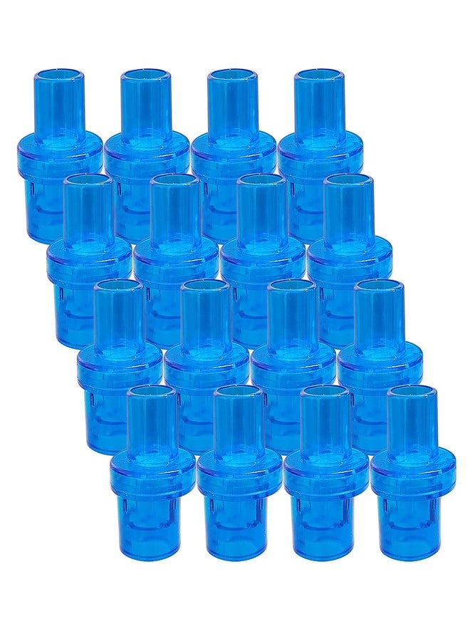 ELYSAID Pack of 100pcs CPR Rescue Mask Training Valves CPR One Way Valve for Training Mask - Individually Wrapped - Image 1