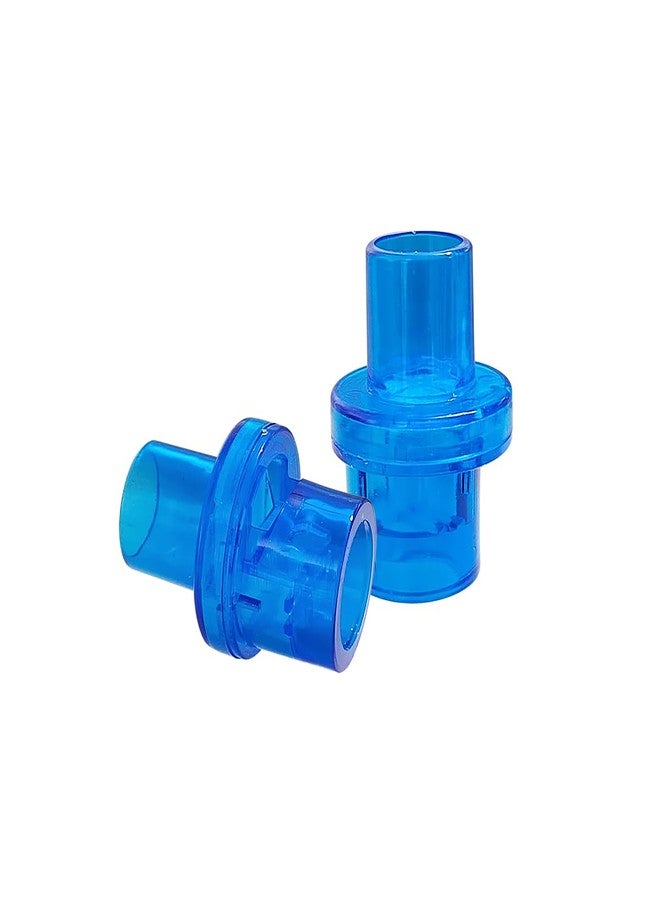 ELYSAID Pack of 100pcs CPR Rescue Mask Training Valves CPR One Way Valve for Training Mask - Individually Wrapped - Image 4
