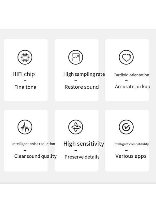 General - Condenser Microphone Professional 48V Dedicated Large Diaphragm Full Metal Microphone Studio Microphone for Recording Podcasts, Voice Streaming, Home Recording Studio - Image 1