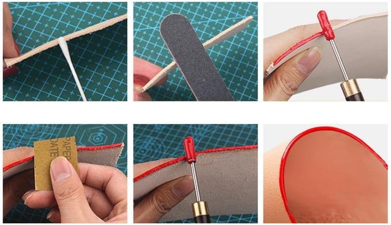 klarako Leather Color Restorer Scuffs Scratches Marks Car Interiors Seats Sofa Repair  Gray - Image 5