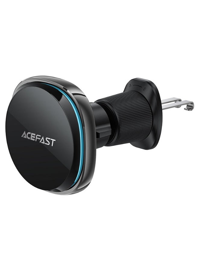 ACEFAST Fast Wireless Charger Magnetic Car Holder D31, 10W / 15W Output, Multi-angle Adjustment, Secure Air Vent Hook Clip, Powerful Magnets - Black - Image 1