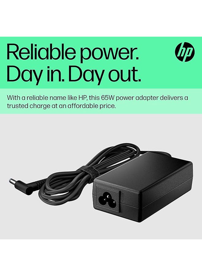 HP شاحن كمبيوتر محمول USB-C بقدرة 65 وات باللون الأسود في المملكة المتحدة - Image 4