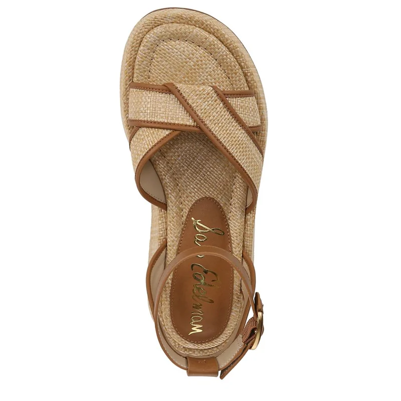 سام إيدلمان صندل نيلي بحزام للكاحل