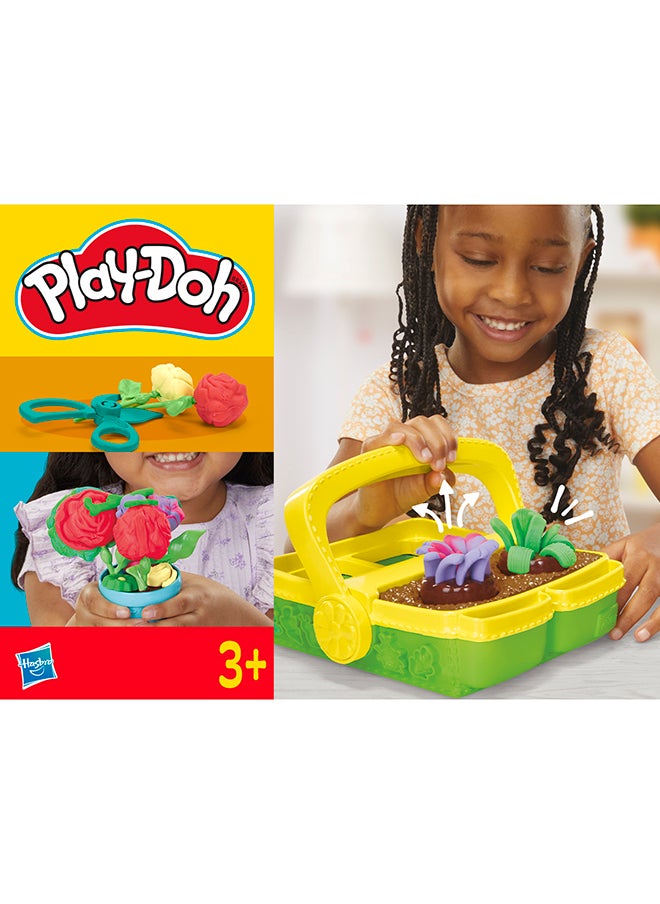 Play-Doh Blooming Flower Garden Toy Playset, Nature Pretend Play, Kids Arts & Crafts Ages 3+  - Image 2