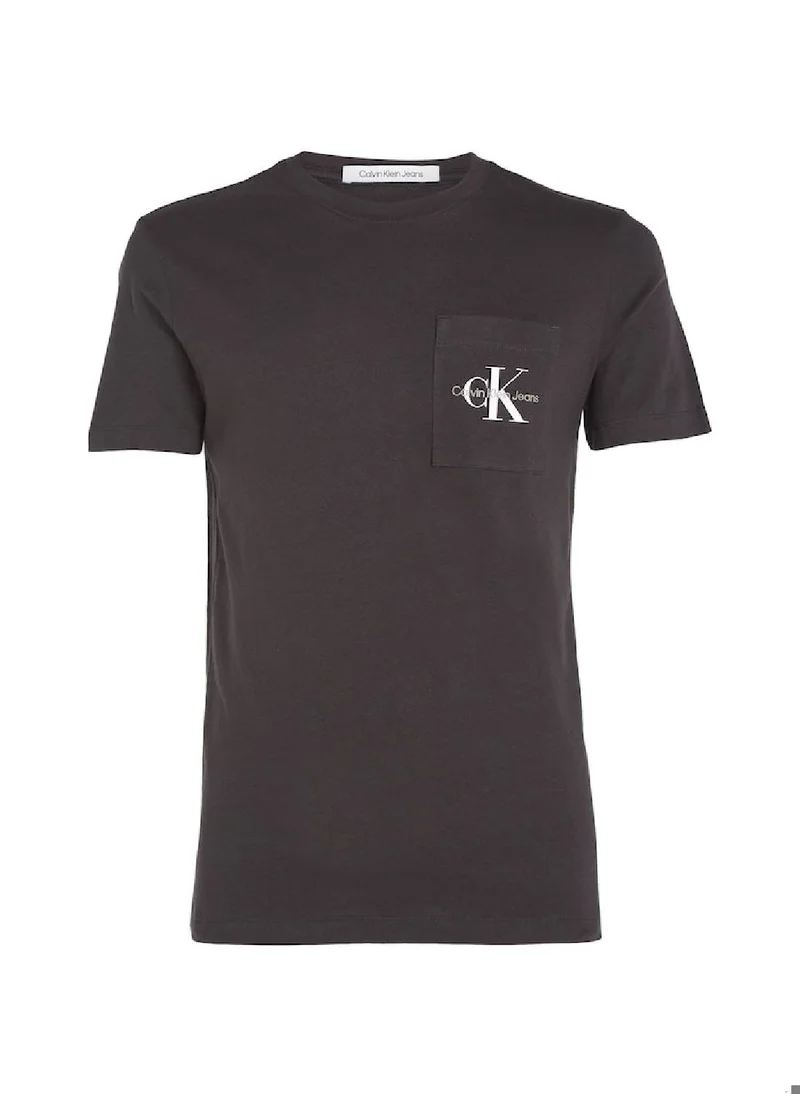 Calvin Klein Jeans Calvin Klein Jeans Men's T-Shirt - Casual Tops - Cotton , Black