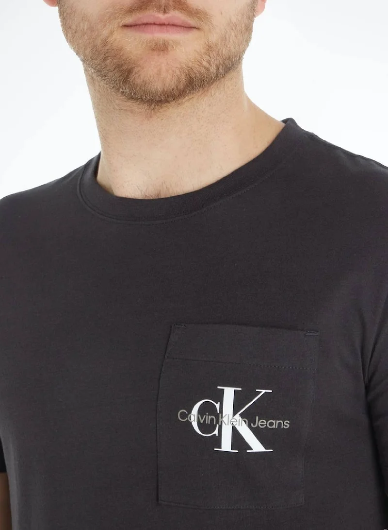 Calvin Klein Jeans Ck Black t_shirt for Men | Best Price UAE