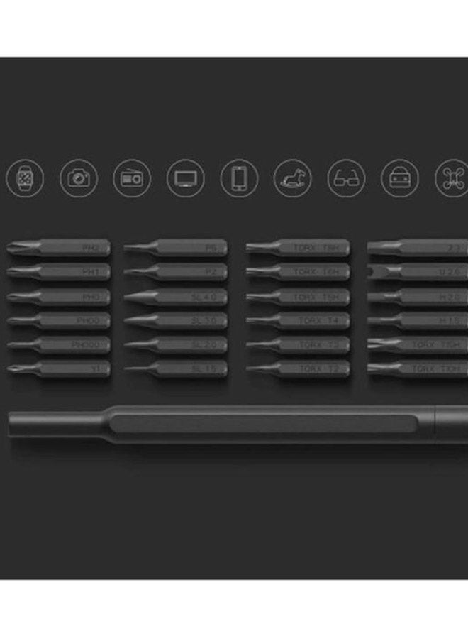 Xiaomi Mijia Multi-Tool Magnetic Screwdriver Set Grey 14x1x1 cmcm - Image 3